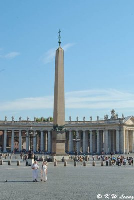 The Egyptian Obelisk of St. Peter's Square