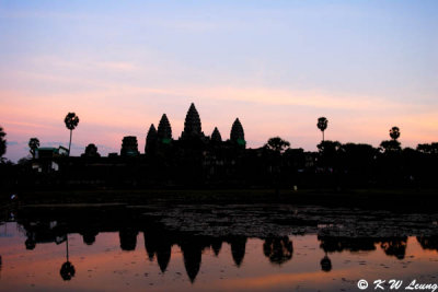 Sunset glow @ Ankor Wat