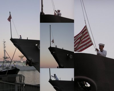 USS Roosevelt  escort ship USS Monterey Cape Town