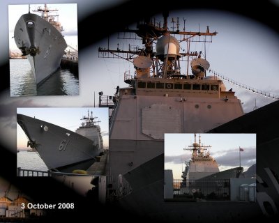USS Monterey in Cape Town