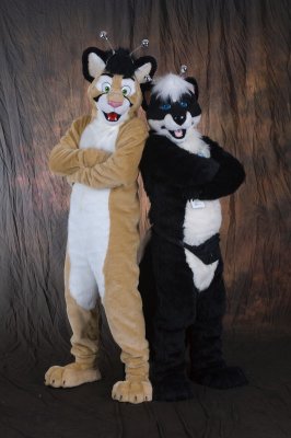 Floyd and I at photoshoot