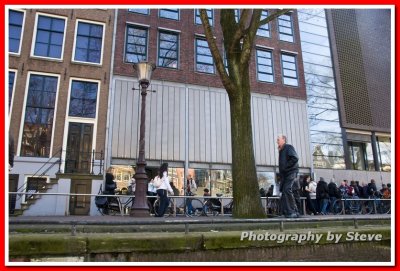 Amsterdam - Anne Frank House - 3+ hr wait in line