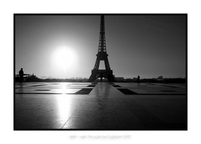 Eiffel tower from the Trocadero 1