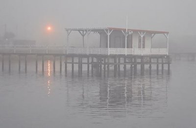 Fishing Pier In Fog 20081219