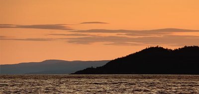 Lake Superior At Sunset 02089