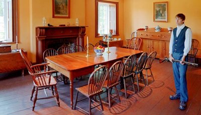 19th Century Officers Dining Room 04601-2