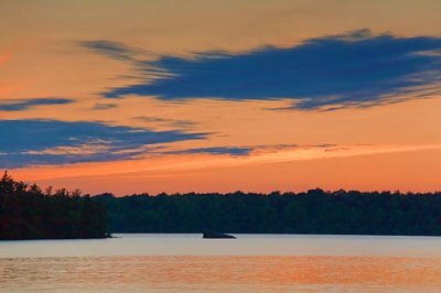 Otter Lake Sunset 17544