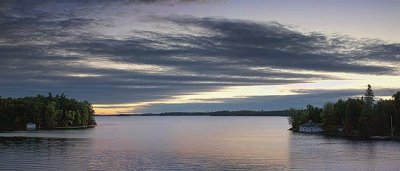 Lower Rideau Lake At Dawn 22122-4