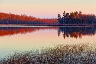 Otter Lake At Sunrise 02323