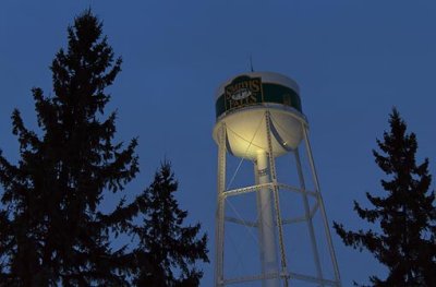 Water Tower's New Paint Job 04729-30