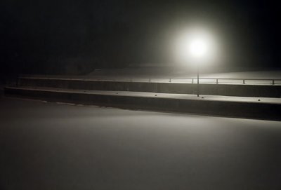 Canal Light In Fog 05306-7