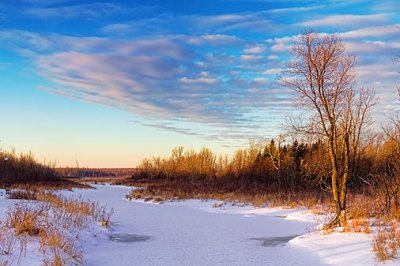 Marshalls Creek At Sunrise 05618