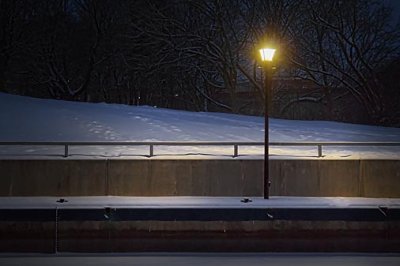 Canal Light In First Light 05142-7