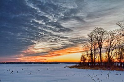 Bellamys Lake At Sunrise 05564