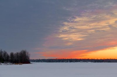 Bellamys Lake At Sunrise 05544-7