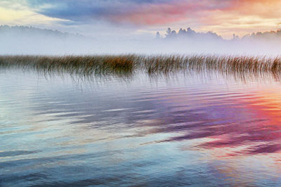 Otter Lake At Sunrise 28461