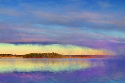 Otter Lake At Sunrise 28493