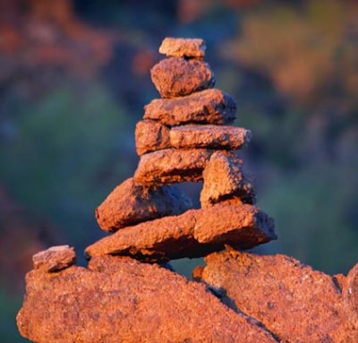 Balanced Rock Sculpture 83117