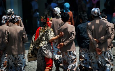 tari topeng festival (mask dance festival)