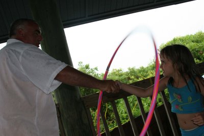 hula Fr. Jim & Abby