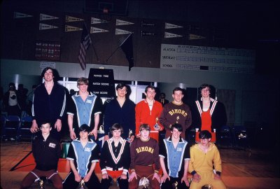 Alaska State wrestling champions 1973