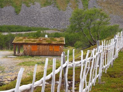 Bij Porsanger fjord.