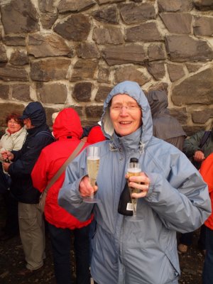 Champagne op de Noordkaap