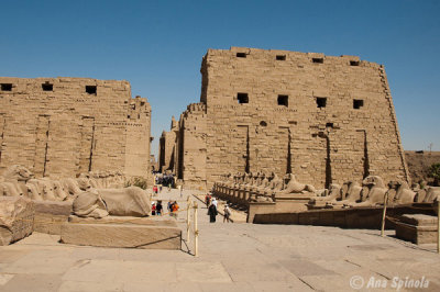 Temple of Karnak - First pylon