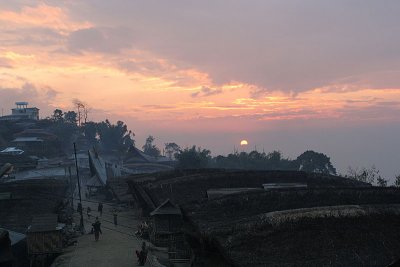 Sunset in Changlangshu.