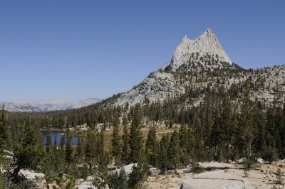 Cathedral Peak and Lakes
