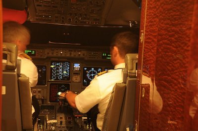 Pilots powering up