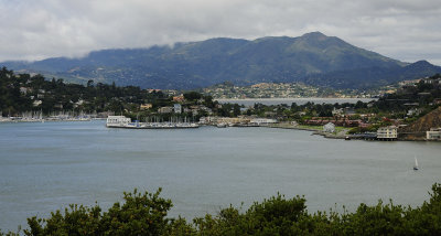 View of Tiburon from the Perimeter Road