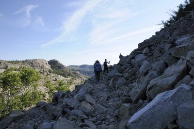 Up the Granite trail