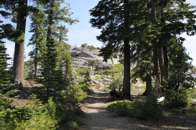 On our way to Donner Peak