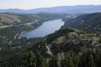Donner Lake from Donner Peak