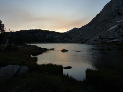 Day 3 - Smoky Sunrise at Fletcher Lake