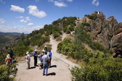 Taking a break at the High Peaks