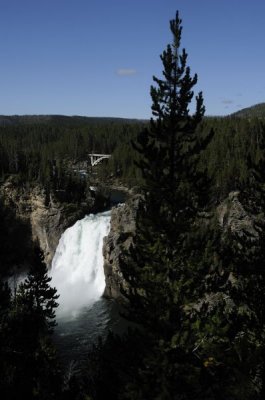 The Upper Falls of the Yellowstone River