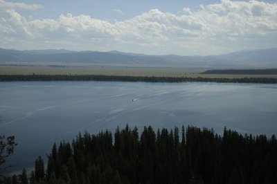 Jenny Lake at Inspiration Point