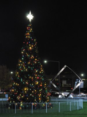 The Cupertino City Christmas Tree