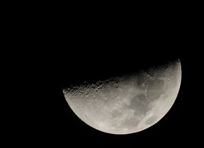 The First Quarter Moon