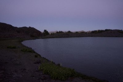 Dusk at Latopie Lake