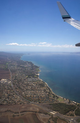 And then over the East coast of Maui