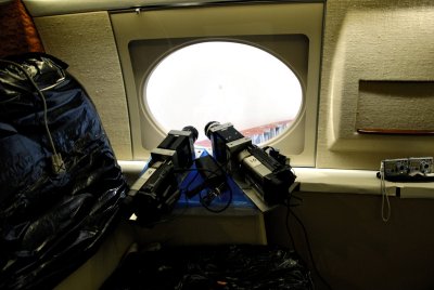 Video Cameras inside the Jet