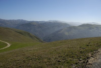 View of the Diablo Range