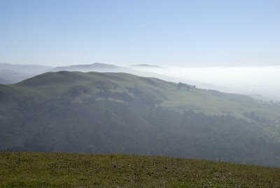 Hazy View toward Mt. Hamilton
