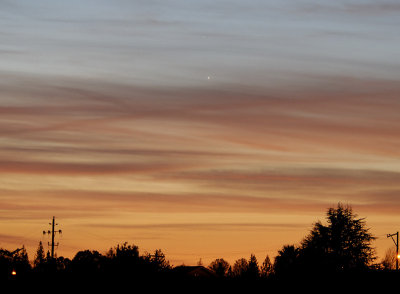 Mercury and Venus before the sunrise