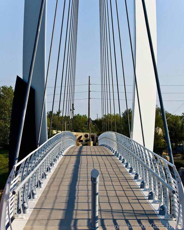 East: walking bridge