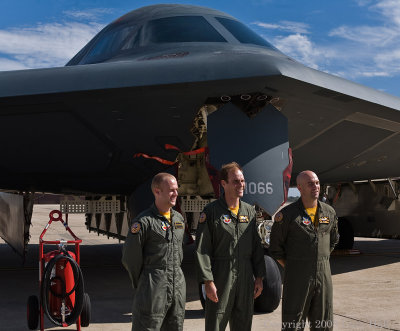 B-2 Bomber and THE pilots