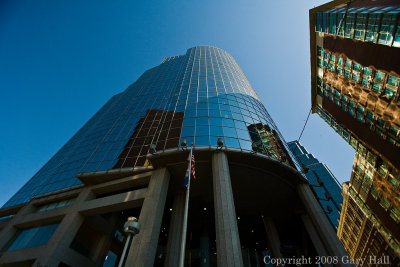 Mirrored glass building Kansas City